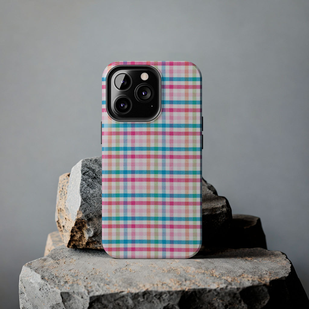Checked Pattern Phone Case (Apple & Android)