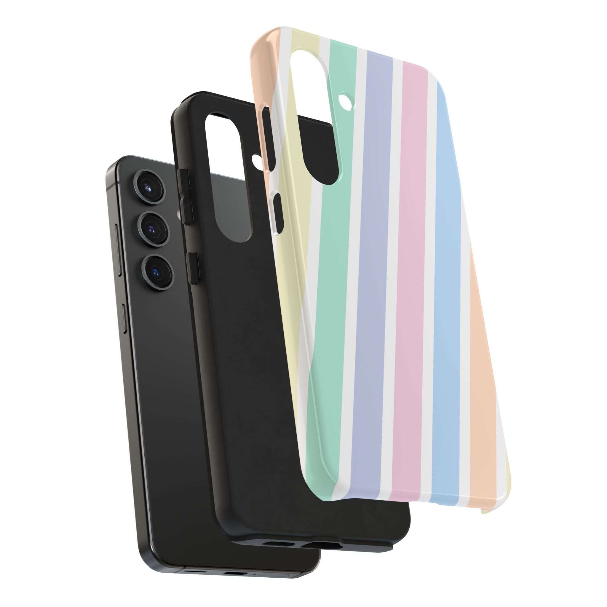 Pretty Pastel Lines Phone Case (Apple & Android)