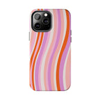 Wave Nostalgia Phone Case (Apple & Android) - Pink Sweetheart
