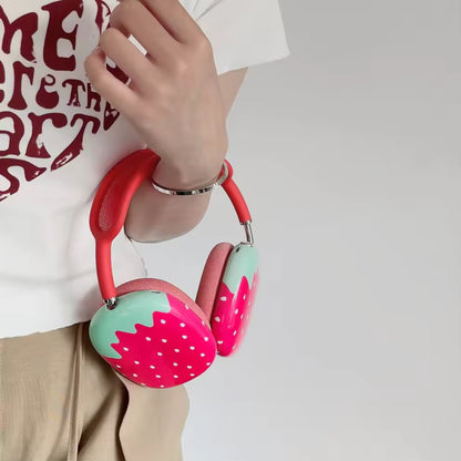 Strawberry Fruit AirPods Max Headphone Case Covers