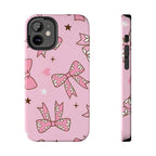 Pretty Pink Bows Phone Case (Apple & Android) - Pink Sweetheart