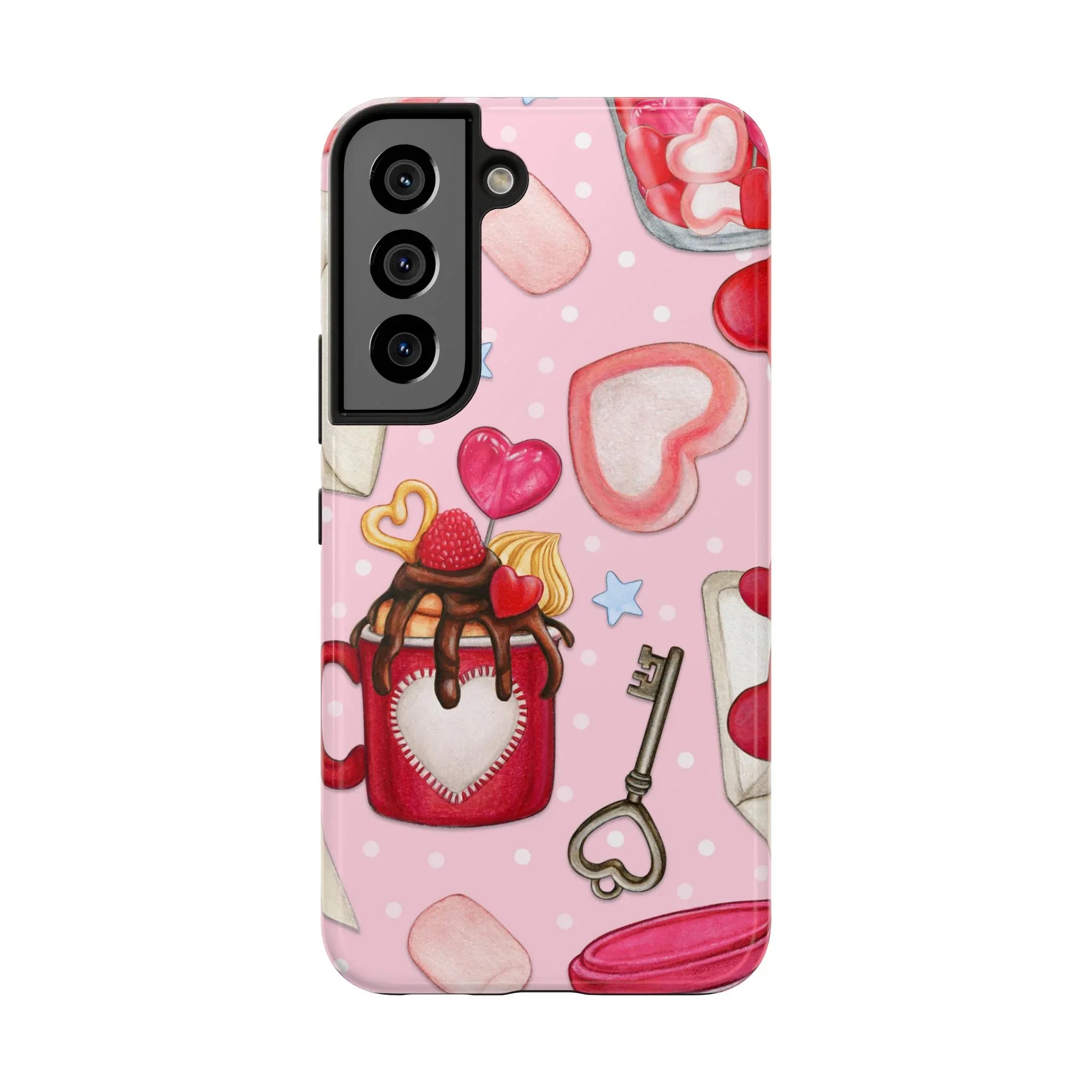 Goodies for My Sweetheart Phone Case (Apple & Android) - Pink Sweetheart
