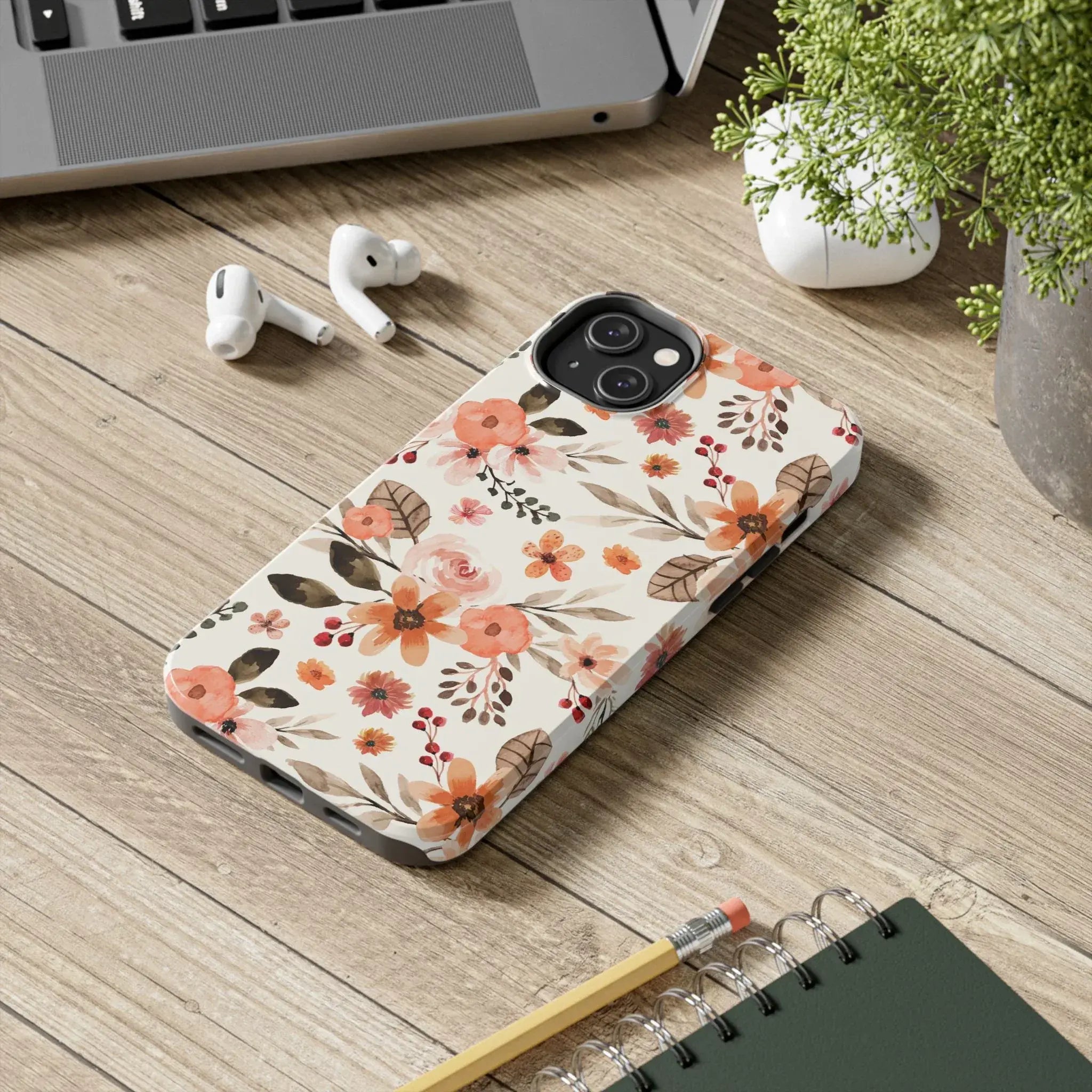 Timeless Vintage Florals Phone Case (Apple & Android) - Pink Sweetheart