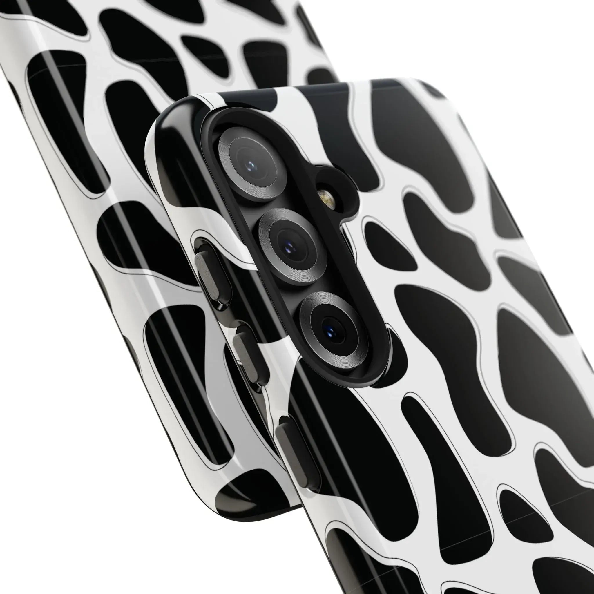Spotted Animal Print Phone Case (Apple & Android) - Pink Sweetheart