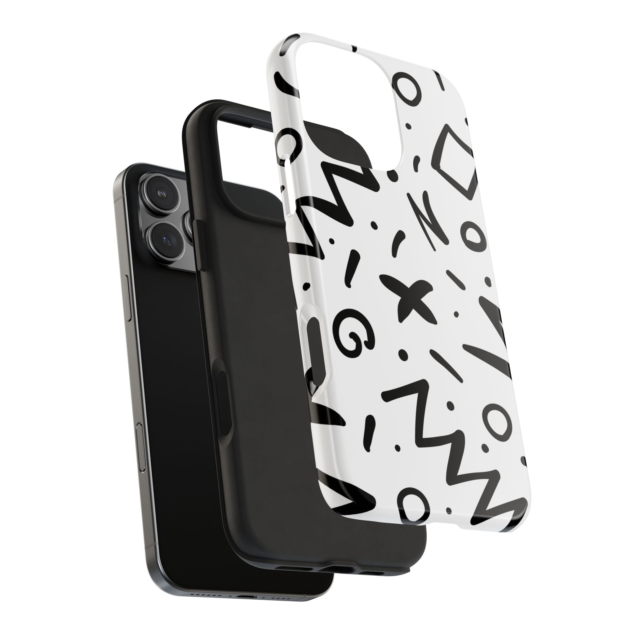 Abstract Memphis Pattern Phone Case (Apple & Android)