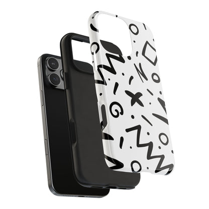 Abstract Memphis Pattern Phone Case