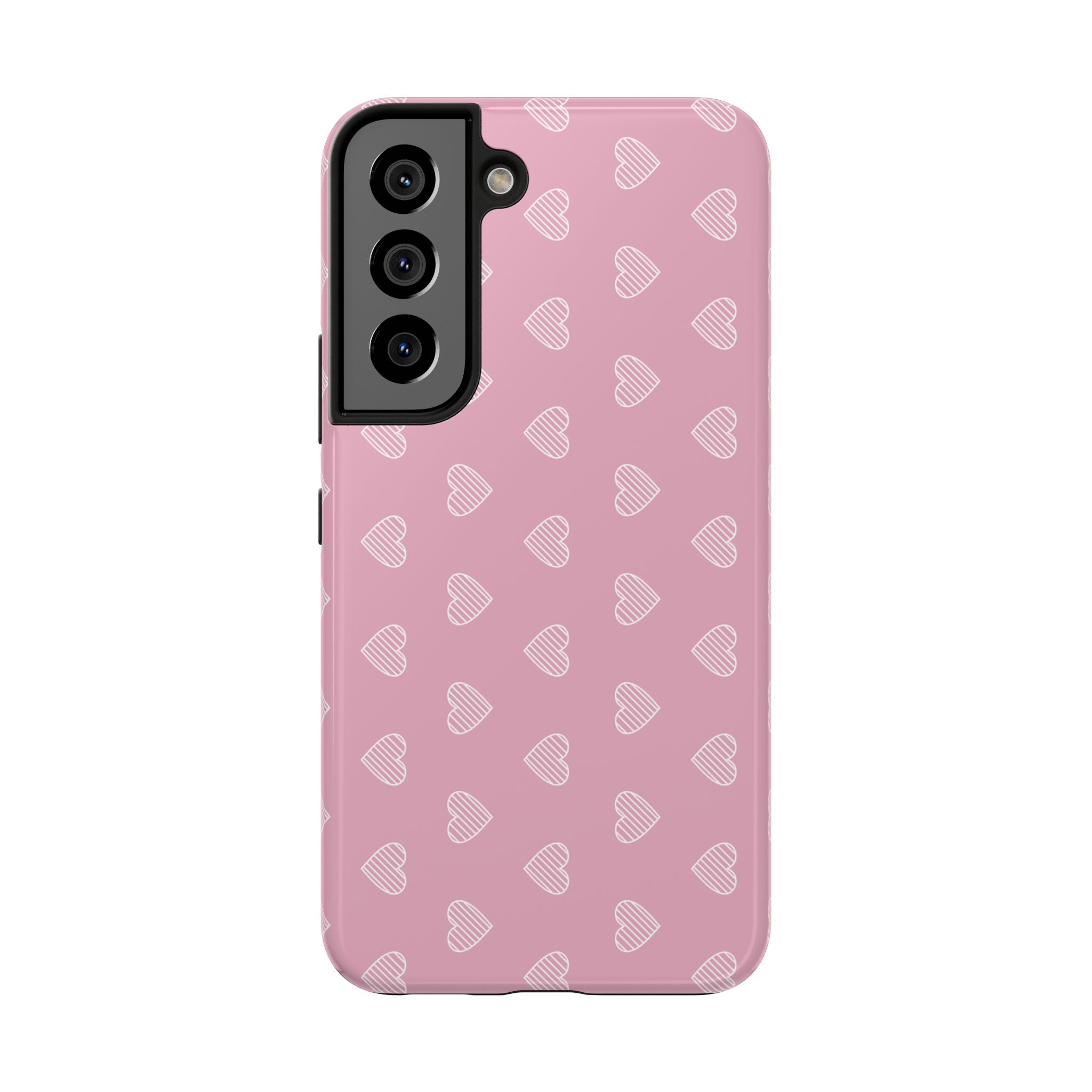 Infinite Pink Hearts Phone Case (Apple & Android)