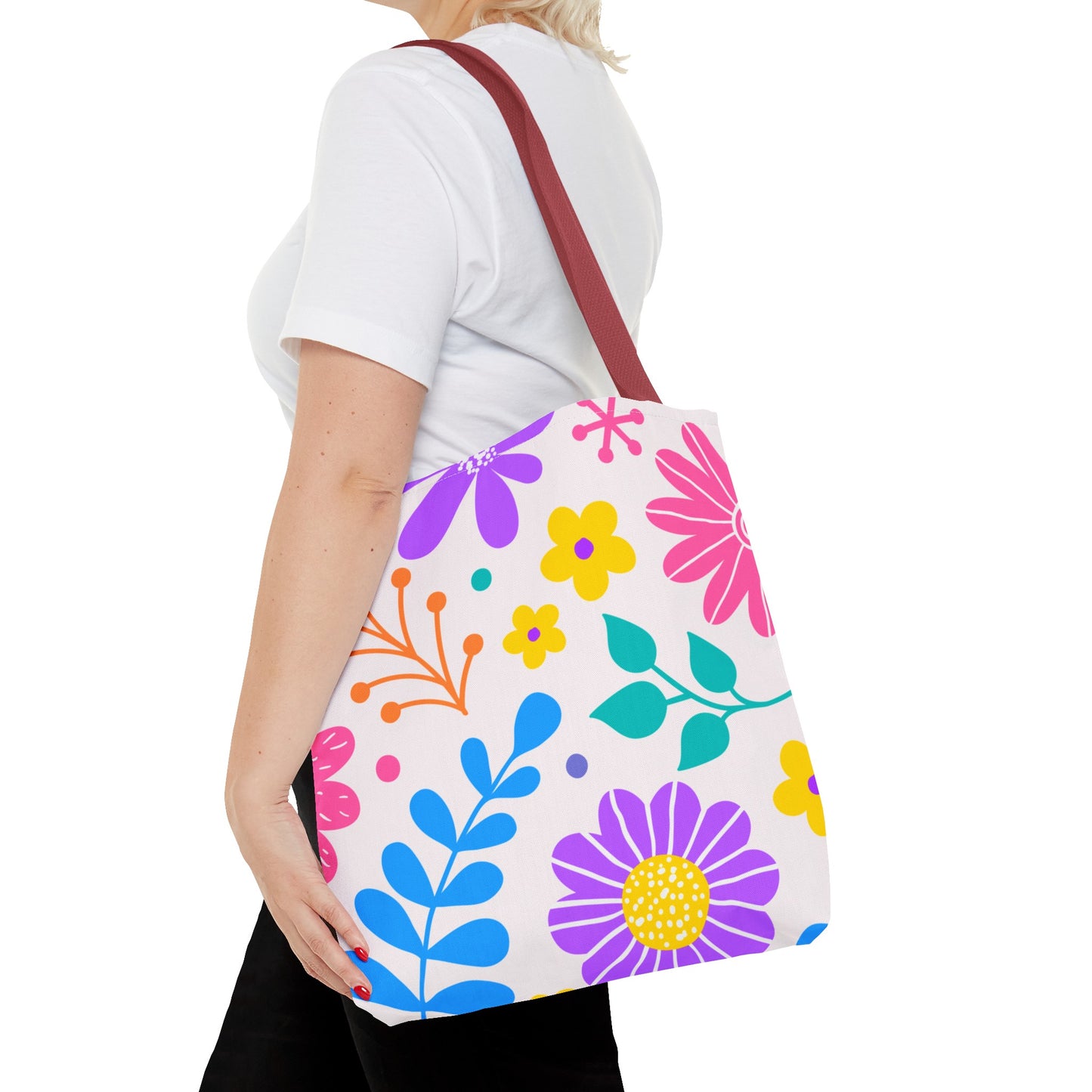 Fun Florals Tote Bag