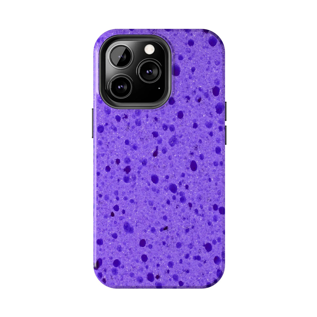 Purple Sponge Phone Case (Apple & Android) - Pink Sweetheart
