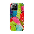 Rock Candy Phone Case (Apple & Android) - Pink Sweetheart