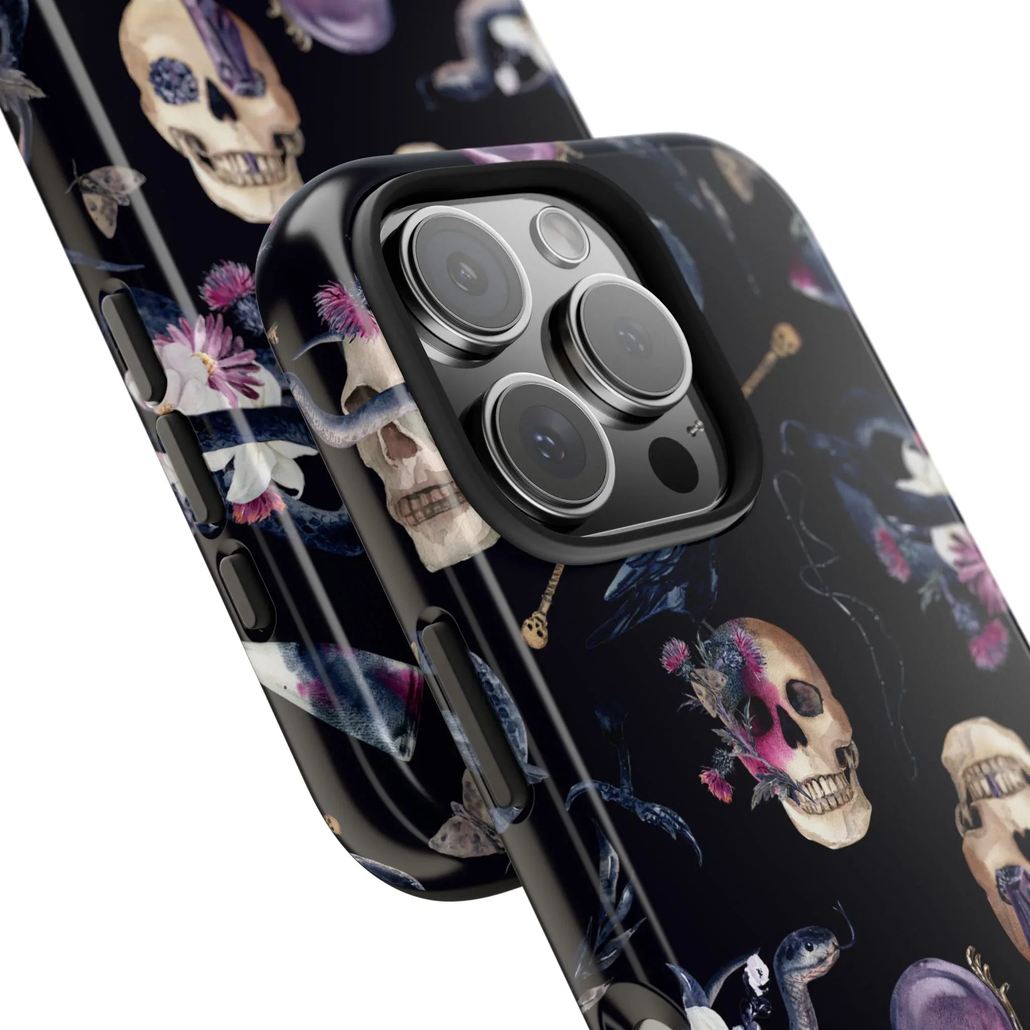 Gothic Witch Spells Phone Case (Apple & Android) - Pink Sweetheart