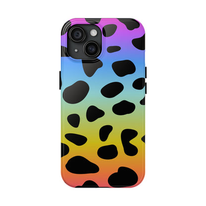 Rainbow Leopard Phone Case