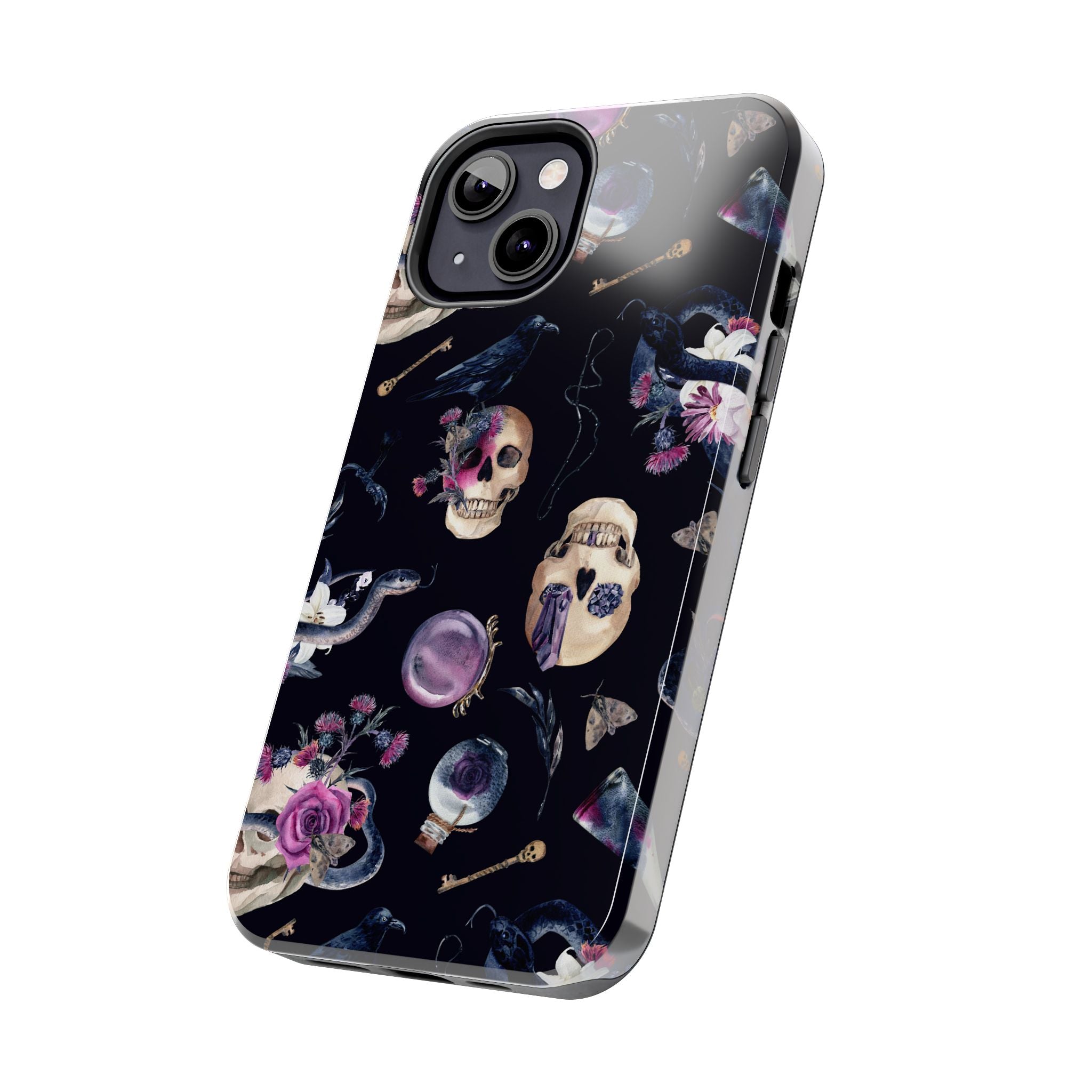 Gothic Witch Spells Phone Case (Apple & Android)