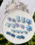 Blue Ocean Stardust Clog Charms Set