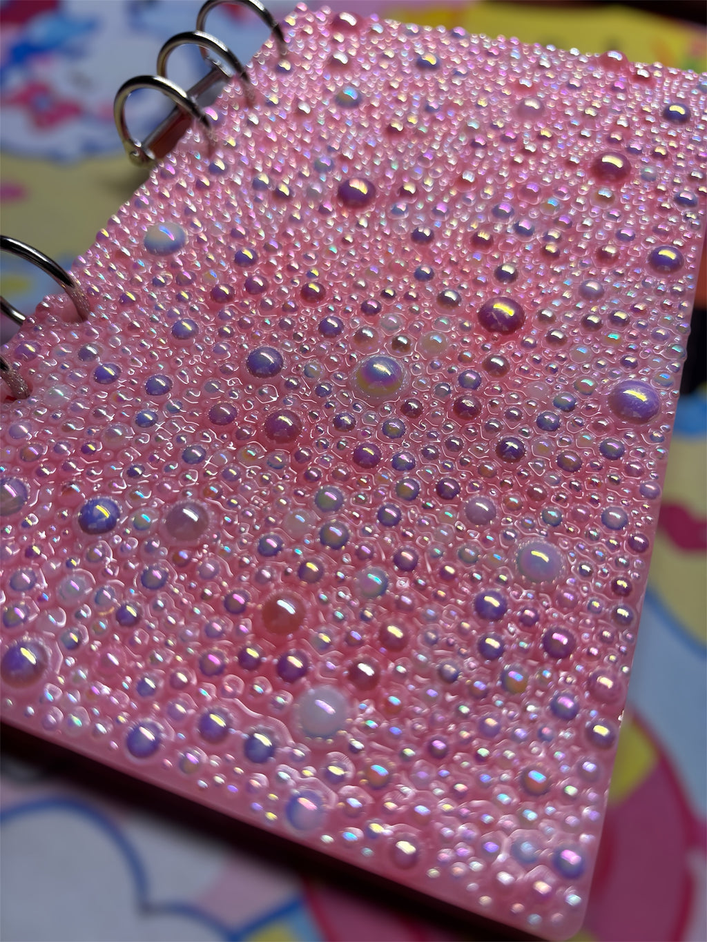 Pink Stardust Pearl Acrylic Binder