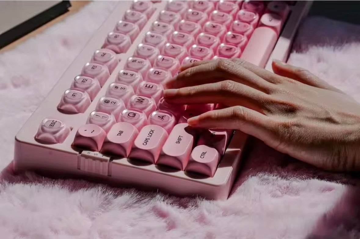 Bubblegum Pink Jelly Keycaps