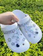 Platinum Frost Princess Clog Charms Set - Pink Sweetheart