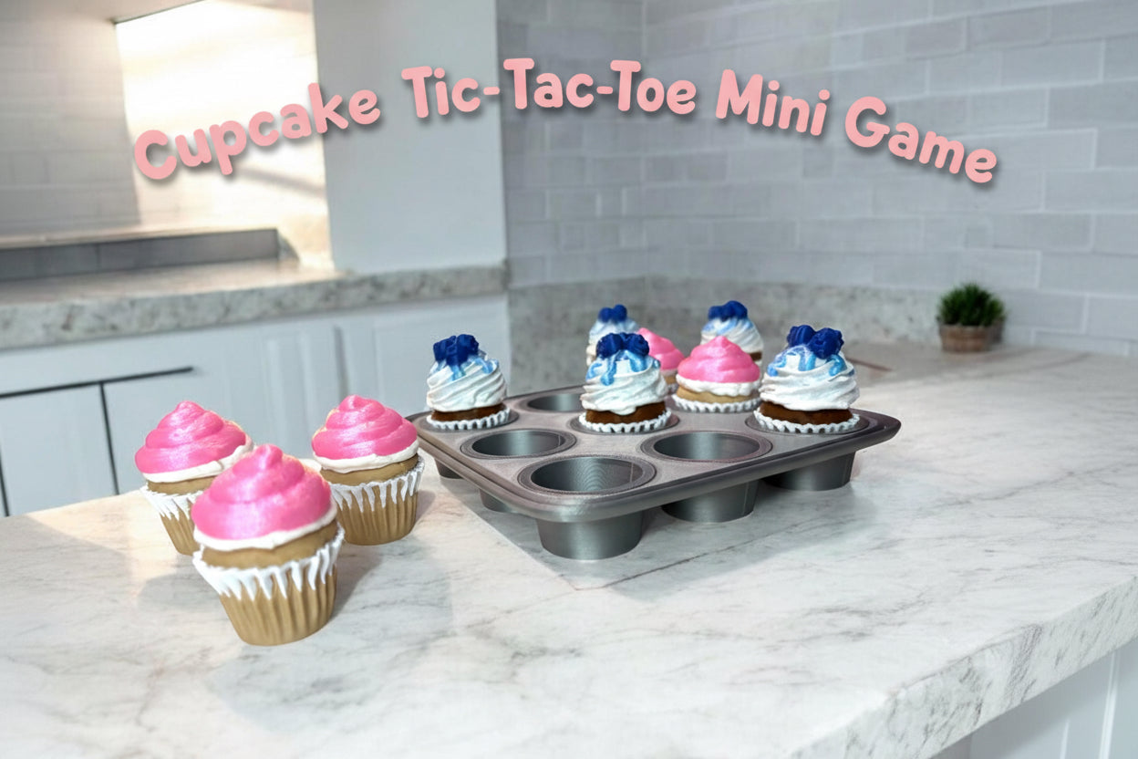 Cupcake Mini Game Tic-Tac-Toe