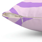Abstract Lavender Shapes Square Pillow Home Decor Pink Sweetheart