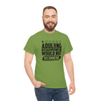 Adulting is Hard Do Not Recommend Cotton Tee T-Shirt Pink Sweetheart