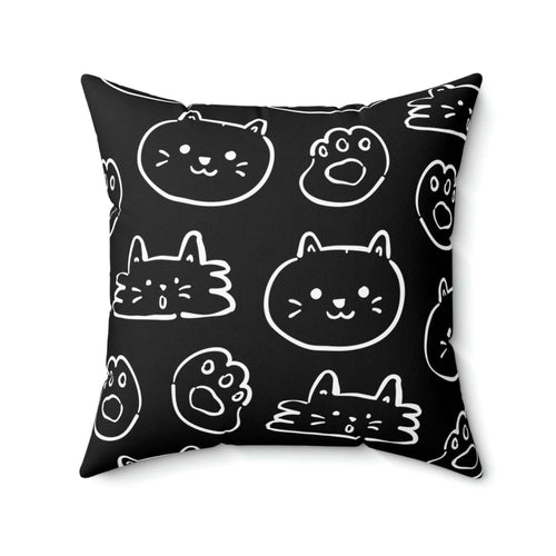 Animal Lover Square Pillow - Pink Sweetheart