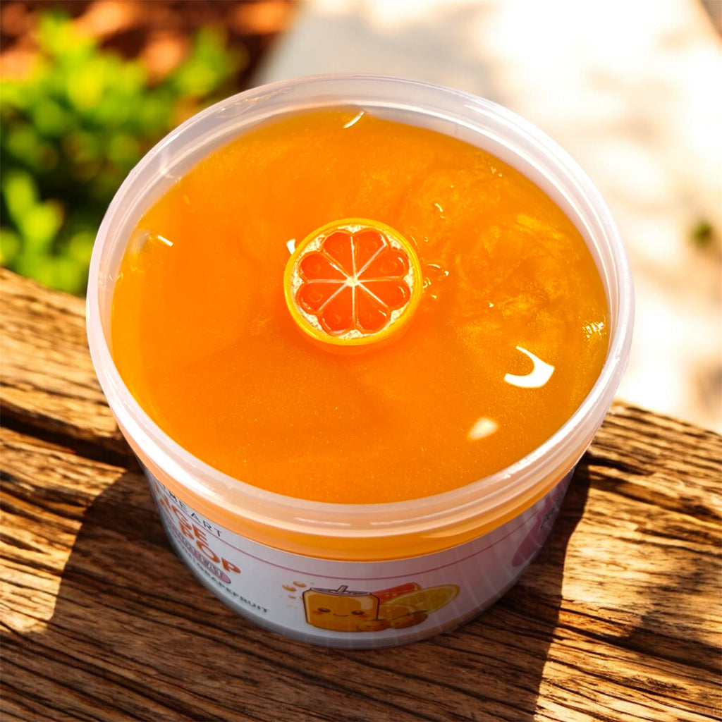 Orange Soda Scented Glossy Slime