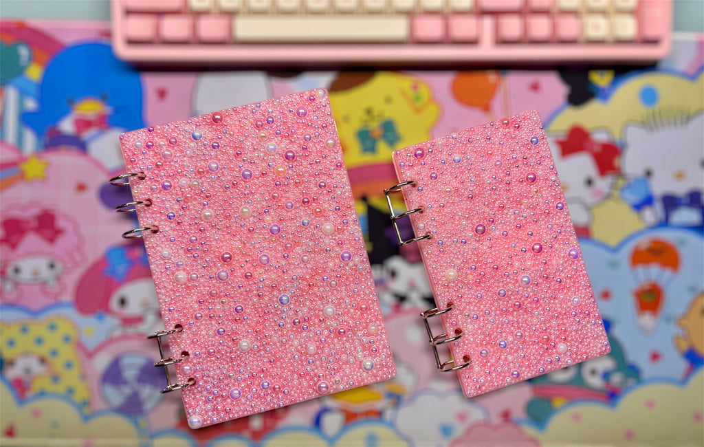 Pink Stardust Pearl Acrylic Binder