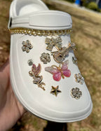 Enchanted Fairy Bling Clog Charms Set
