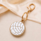 Concha Pan Dulce AirTag Keychain