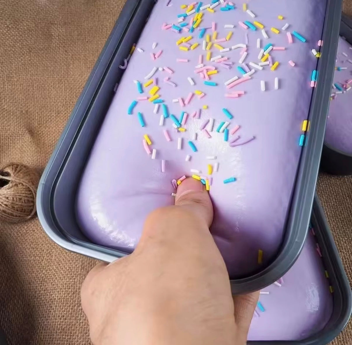 Sticky Sweet Jumbo Ice Cream Cake Scented Squishy
