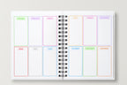 6 Month Undated Hardcover Planner