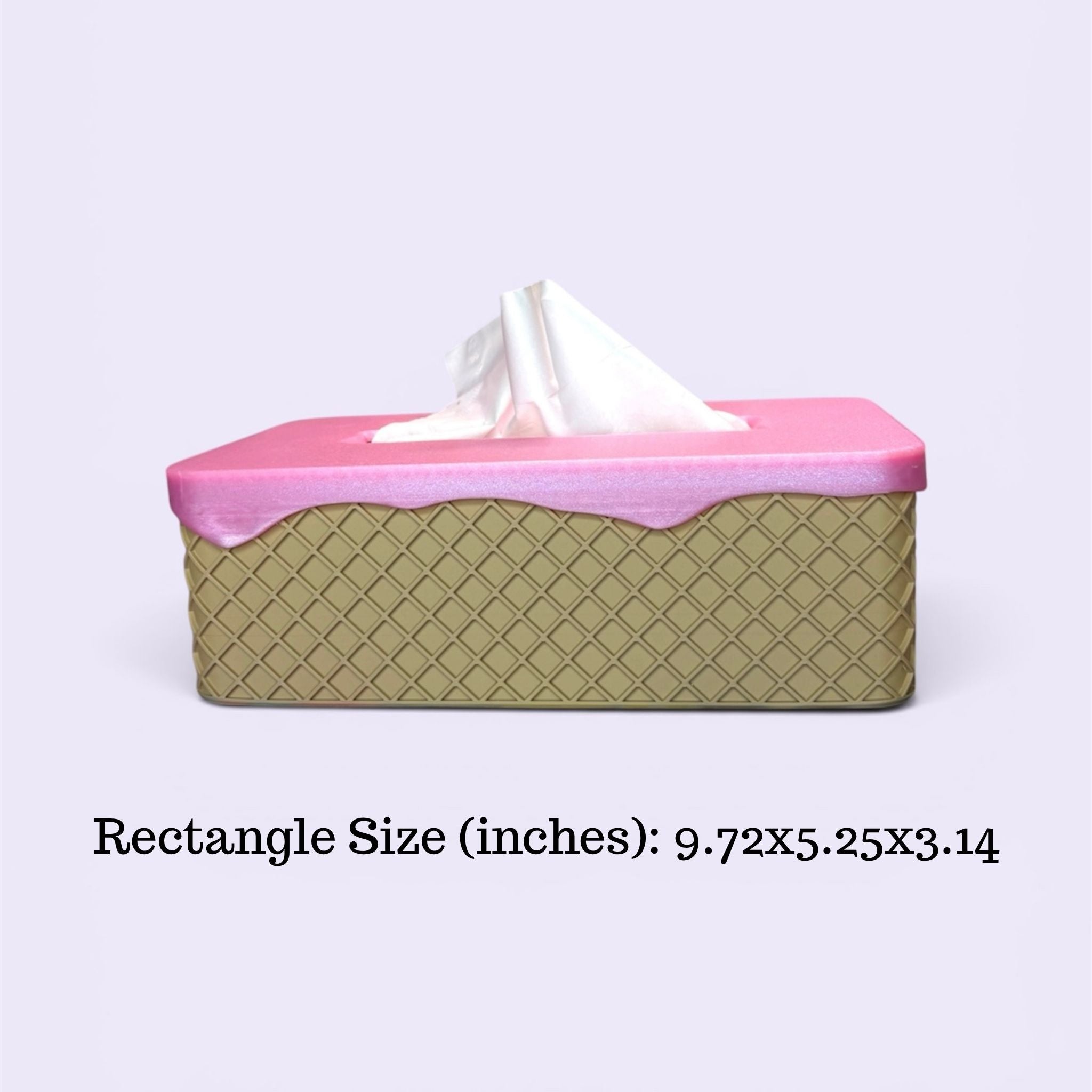 Ice Cream Cone Tissue Box