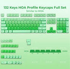 Green Apple Jelly Keycaps