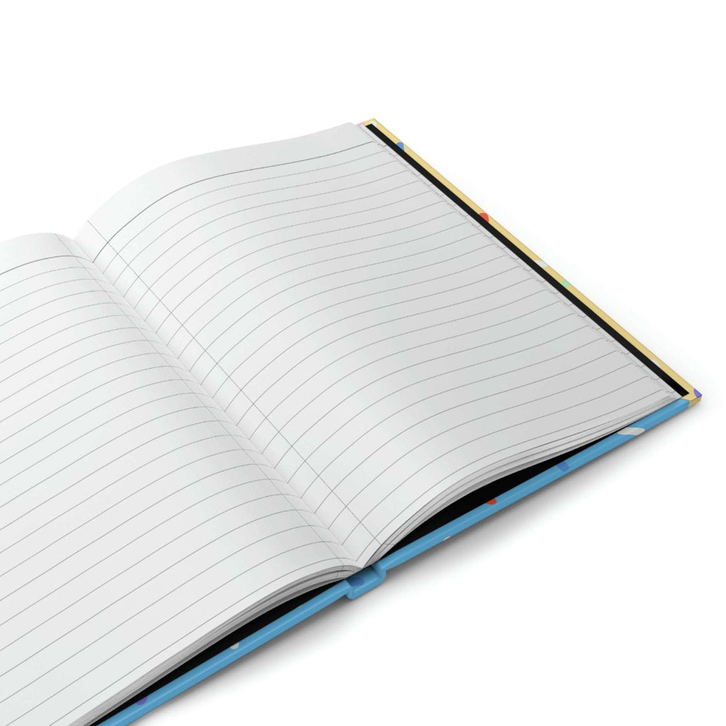 Beyond the Rainbow Hardcover Matte Journal Paper products Pink Sweetheart