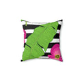 Boss Lady Style Square Pillow - Pink Sweetheart