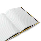 Bright Lemon Citrus Hardcover Matte Journal Paper products Pink Sweetheart