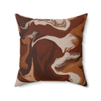 Brownie Mix Square Pillow Home Decor Pink Sweetheart