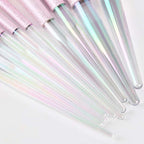 Bubble Princess Holo Iridescent Makeup Brushes Makeup Brushes Pink Sweetheart