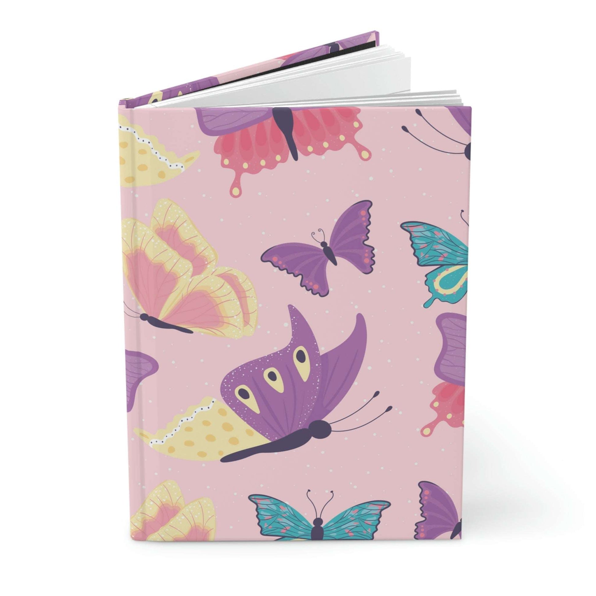 Butterfly Dreams Hardcover Matte Journal Paper products Pink Sweetheart