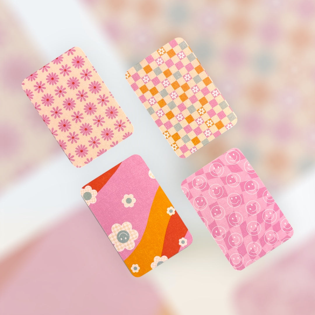 Decorative Wallet Cards 4pcs