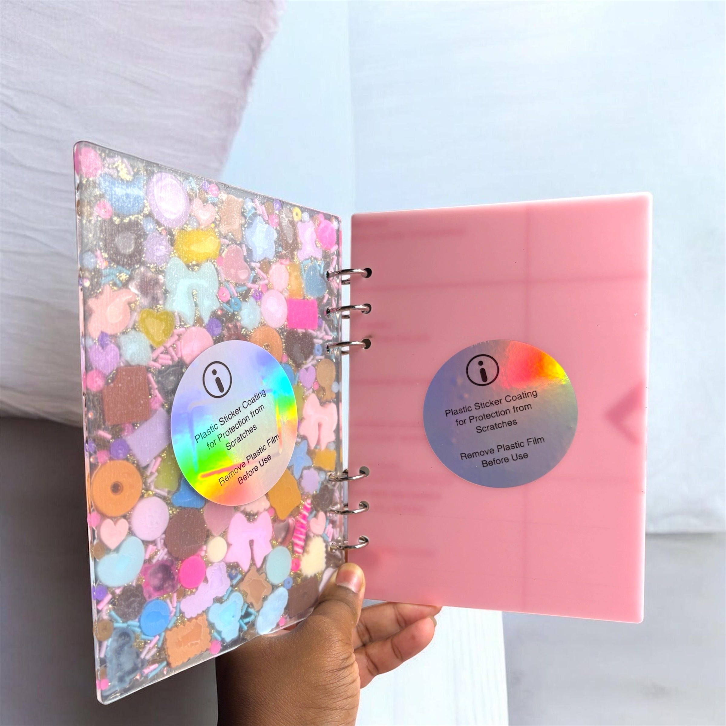 Decoden Cabochon Charm Acrylic Binder - Pink Sweetheart