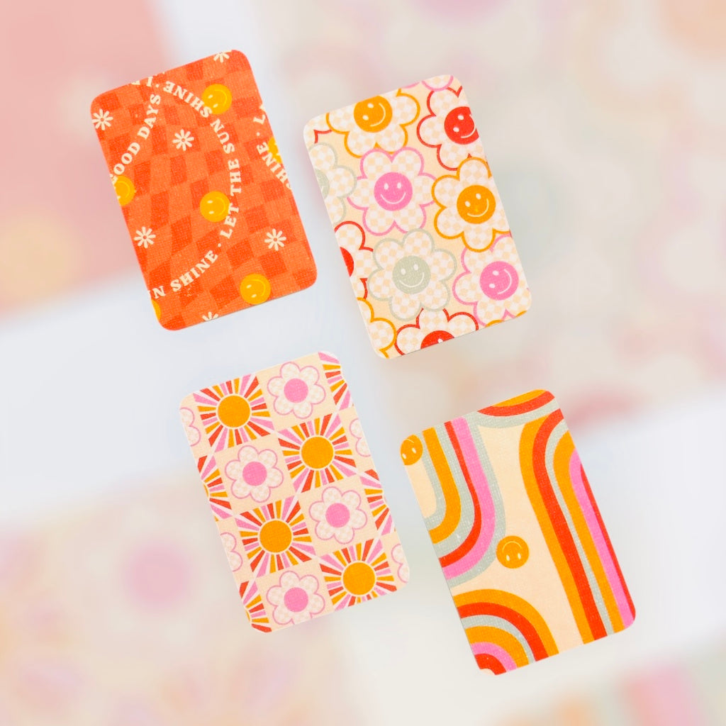 Decorative Wallet Cards 4pcs