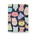 Cat Family Hardcover Matte Journal Paper products Pink Sweetheart