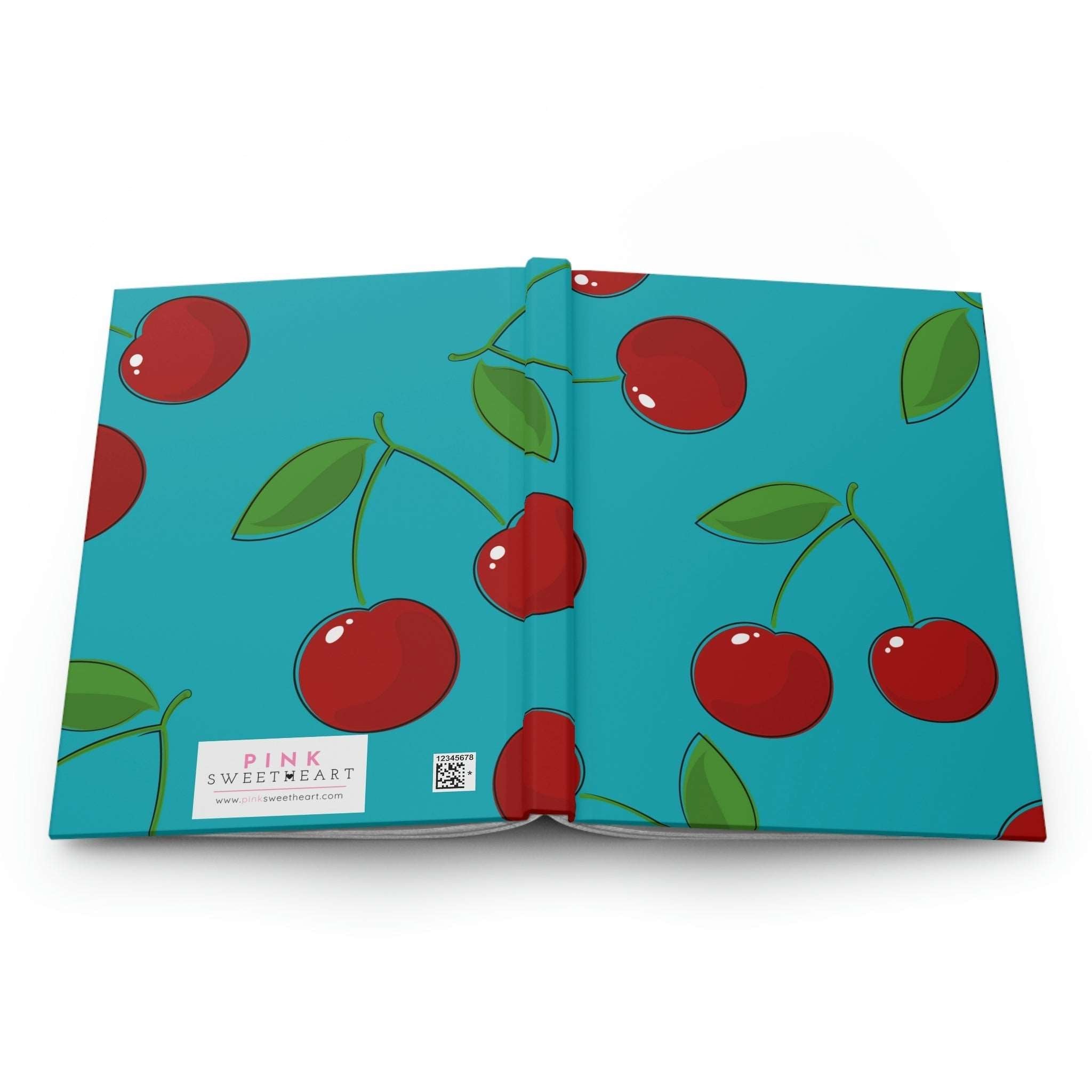 Cherry Bomb Hardcover Matte Journal Paper products Pink Sweetheart