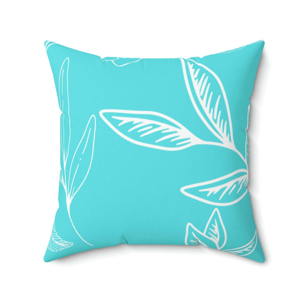 Chic Botanicals Square Pillow Home Decor Pink Sweetheart