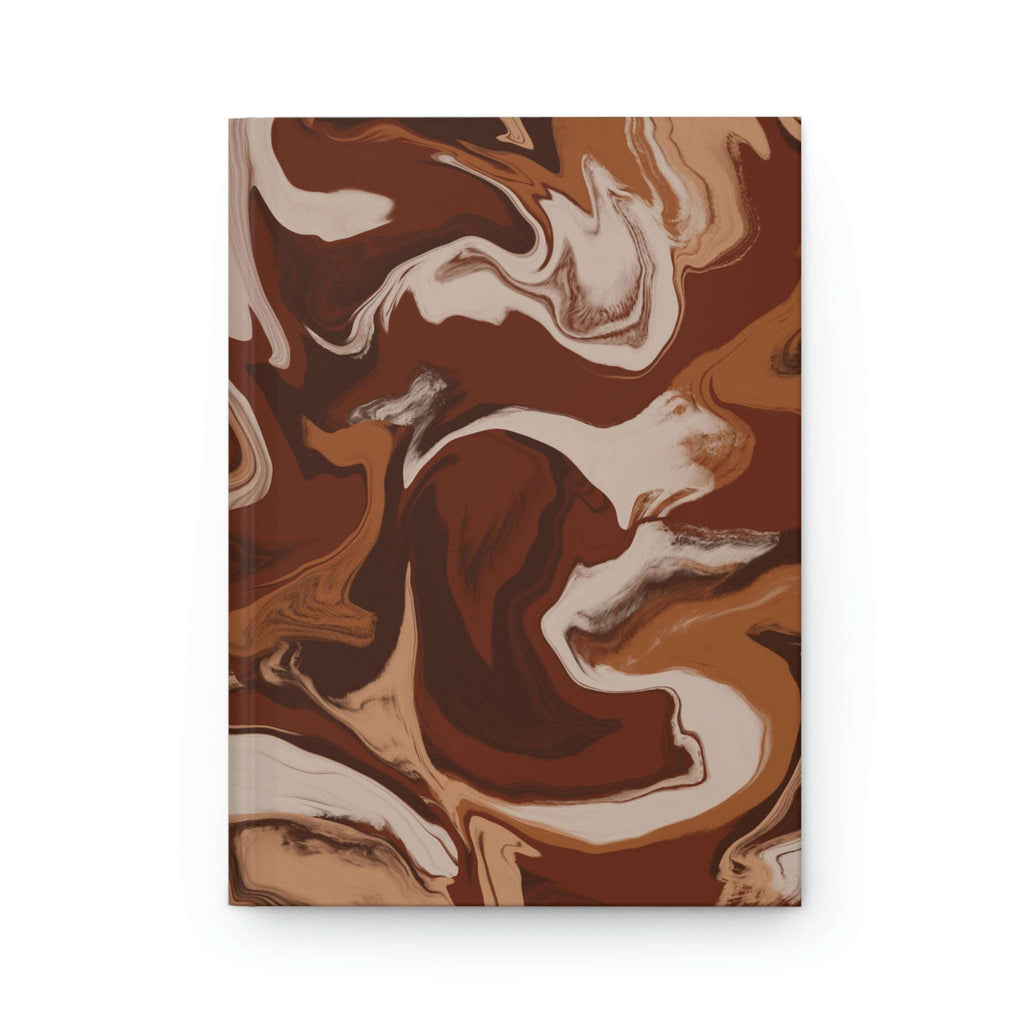 Chocolate Brownie Hardcover Matte Journal Paper products Pink Sweetheart