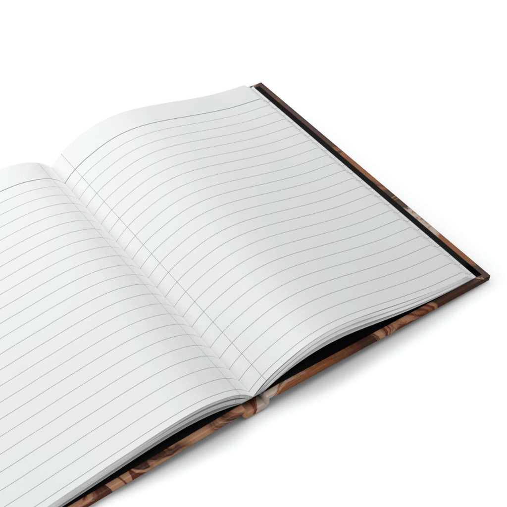 Chocolate Brownie Hardcover Matte Journal Paper products Pink Sweetheart