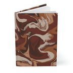Chocolate Brownie Hardcover Matte Journal Paper products Pink Sweetheart