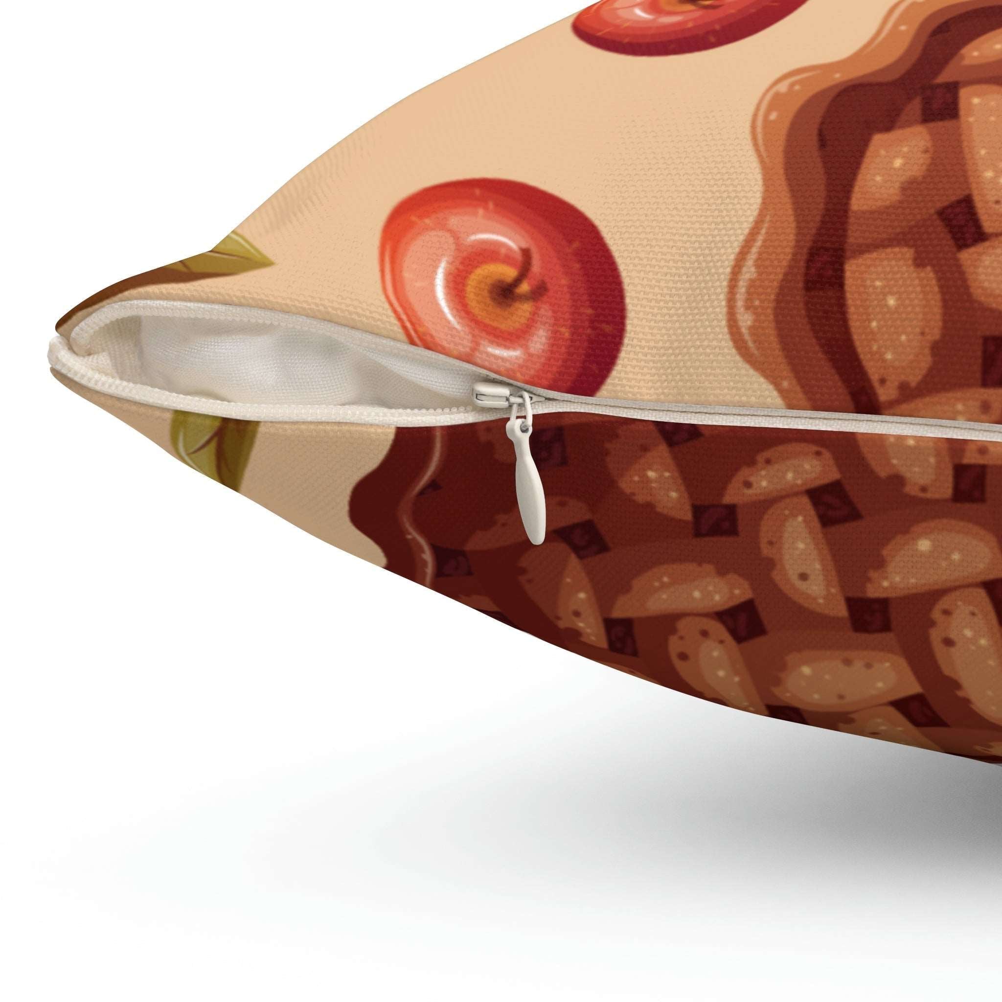 Chocolate Dessert Square Pillow Home Decor Pink Sweetheart