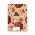 Chocolate Pie Hardcover Matte Journal Paper products Pink Sweetheart